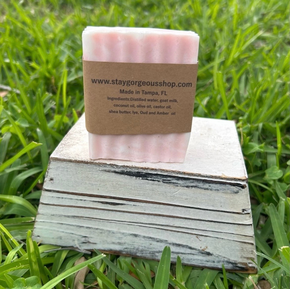 Smoked Oud & Amber Goat Milk Soap