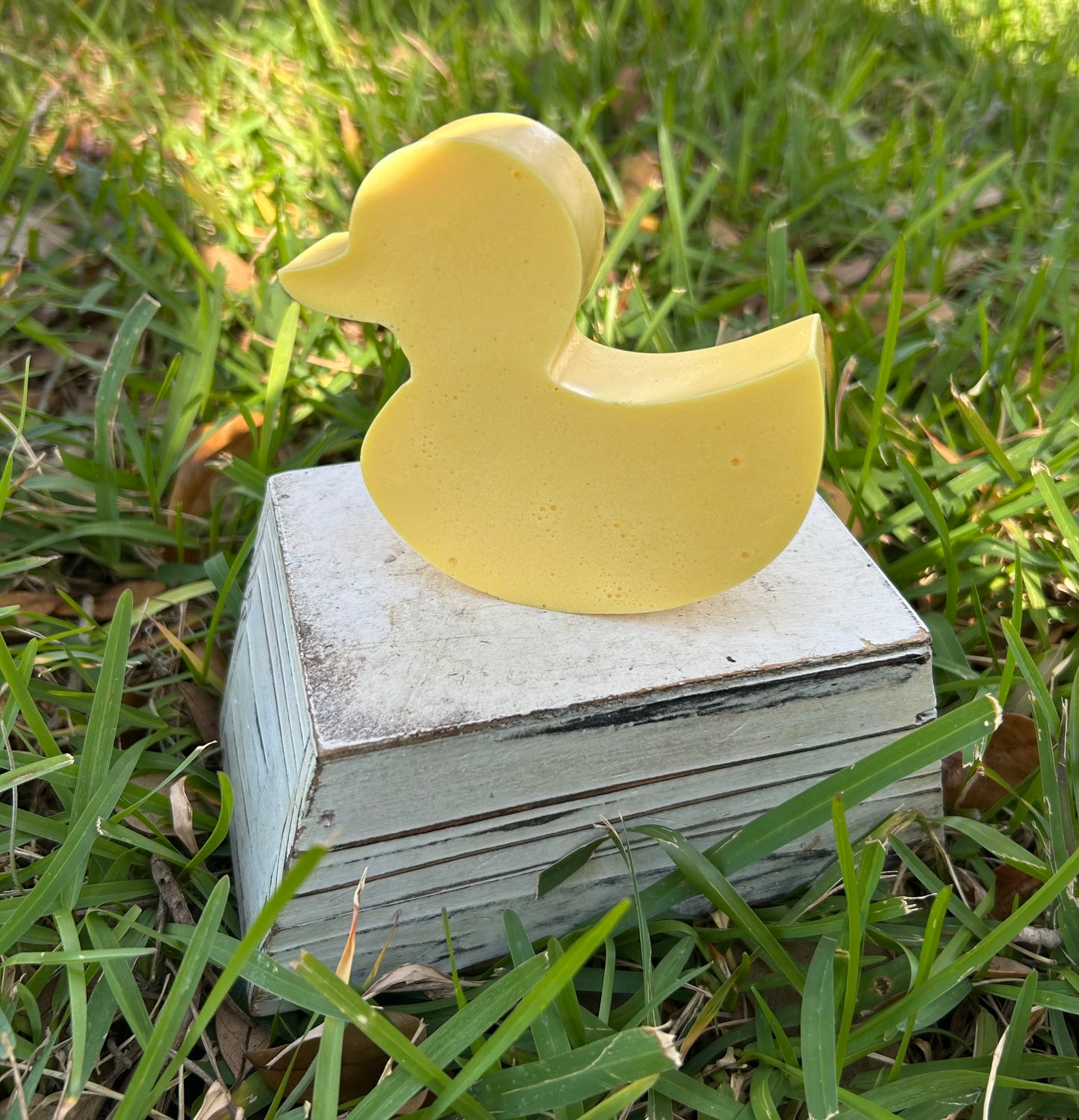 Lavender Yellow Duck Shea Butter Soap