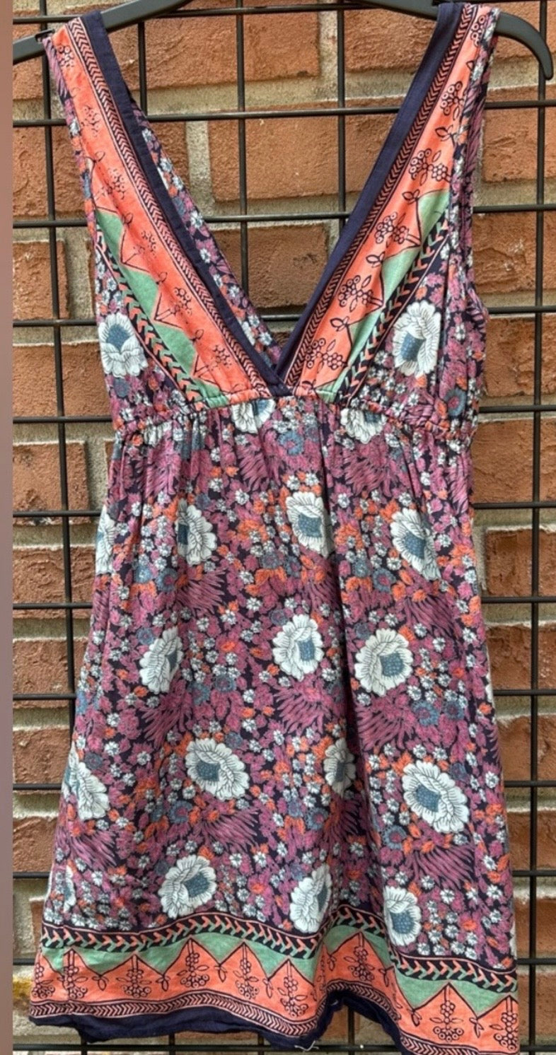 Angie V-Neck Sleeveless Dress