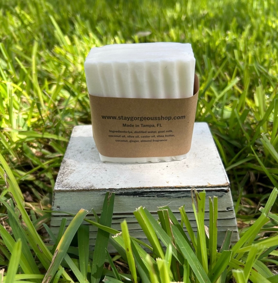 Coconut, Ginger & Almond Goat Milk Soap