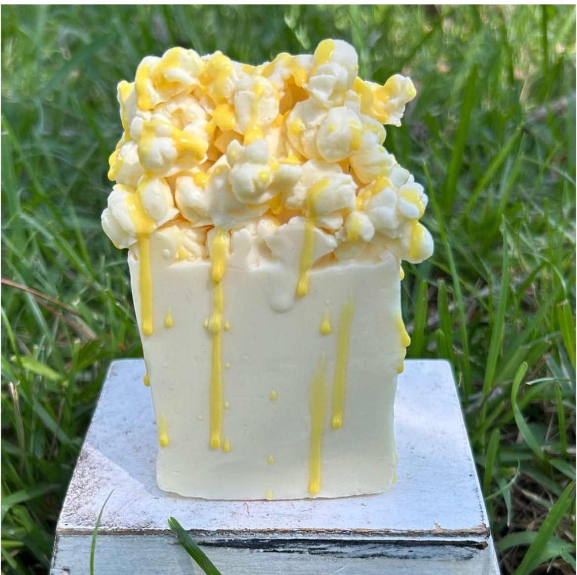 Sea Salt Popcorn Goat Milk Soap