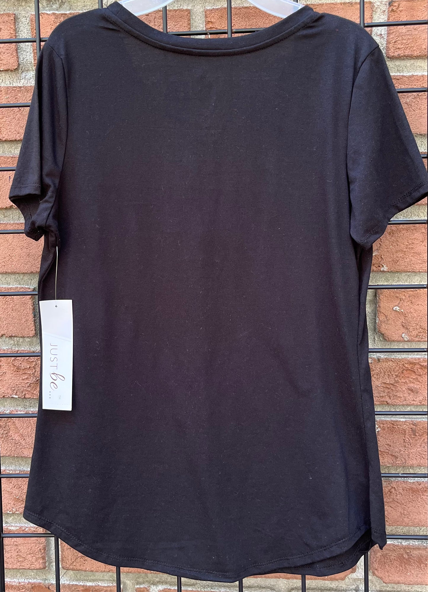 Black XO Top with Lips