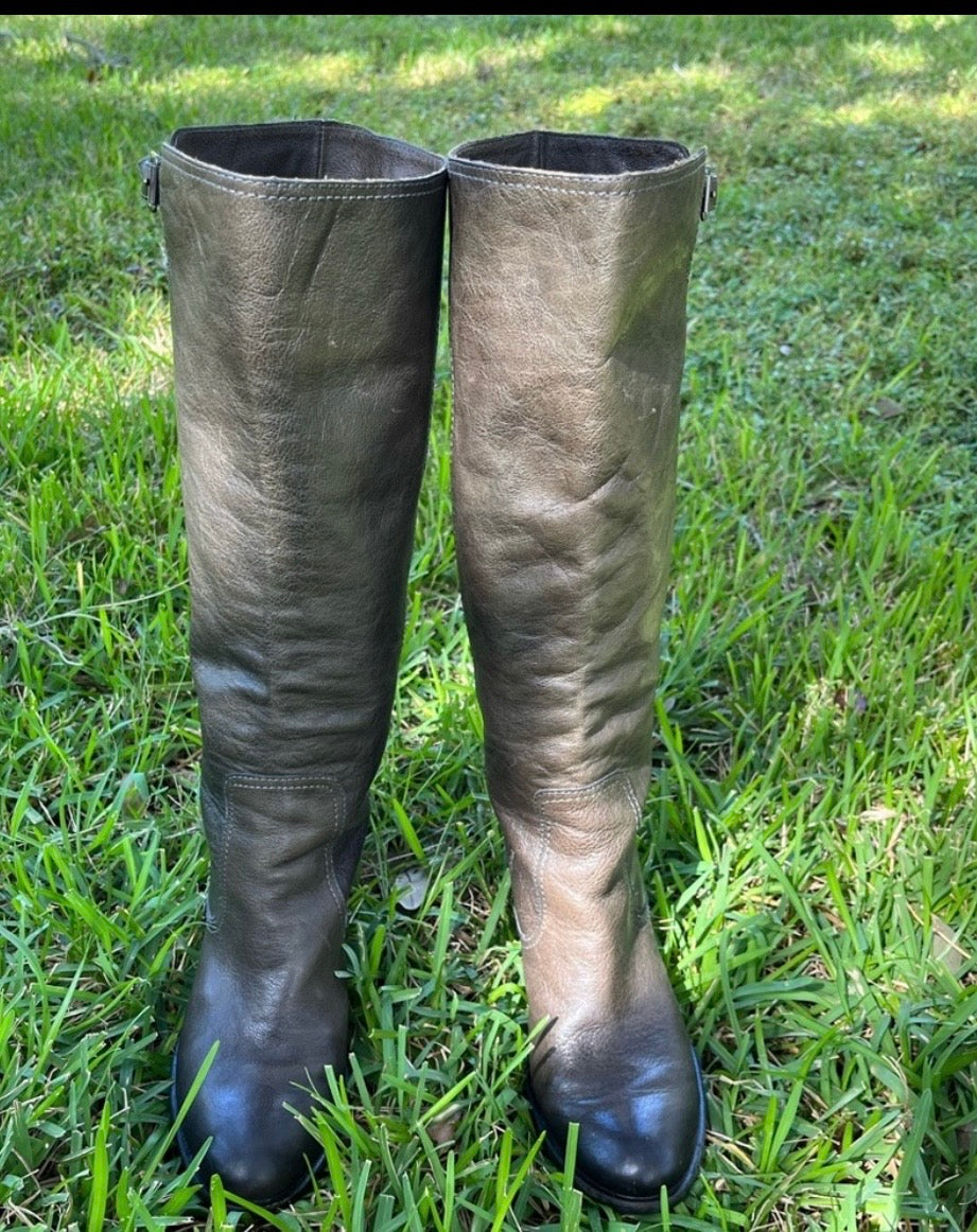 Vince Camuto Gray Tall Boots