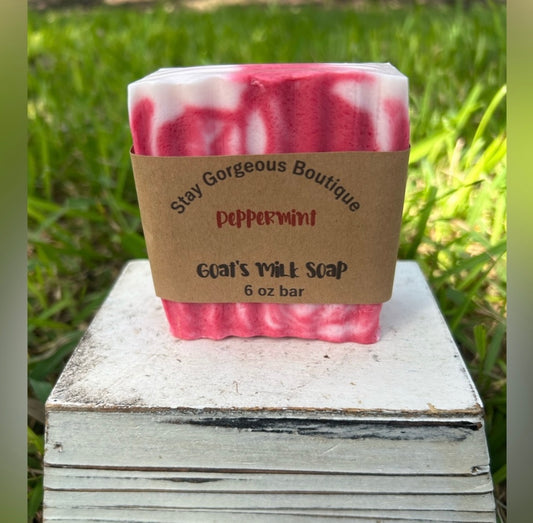 Peppermint Goat’s Milk Soap