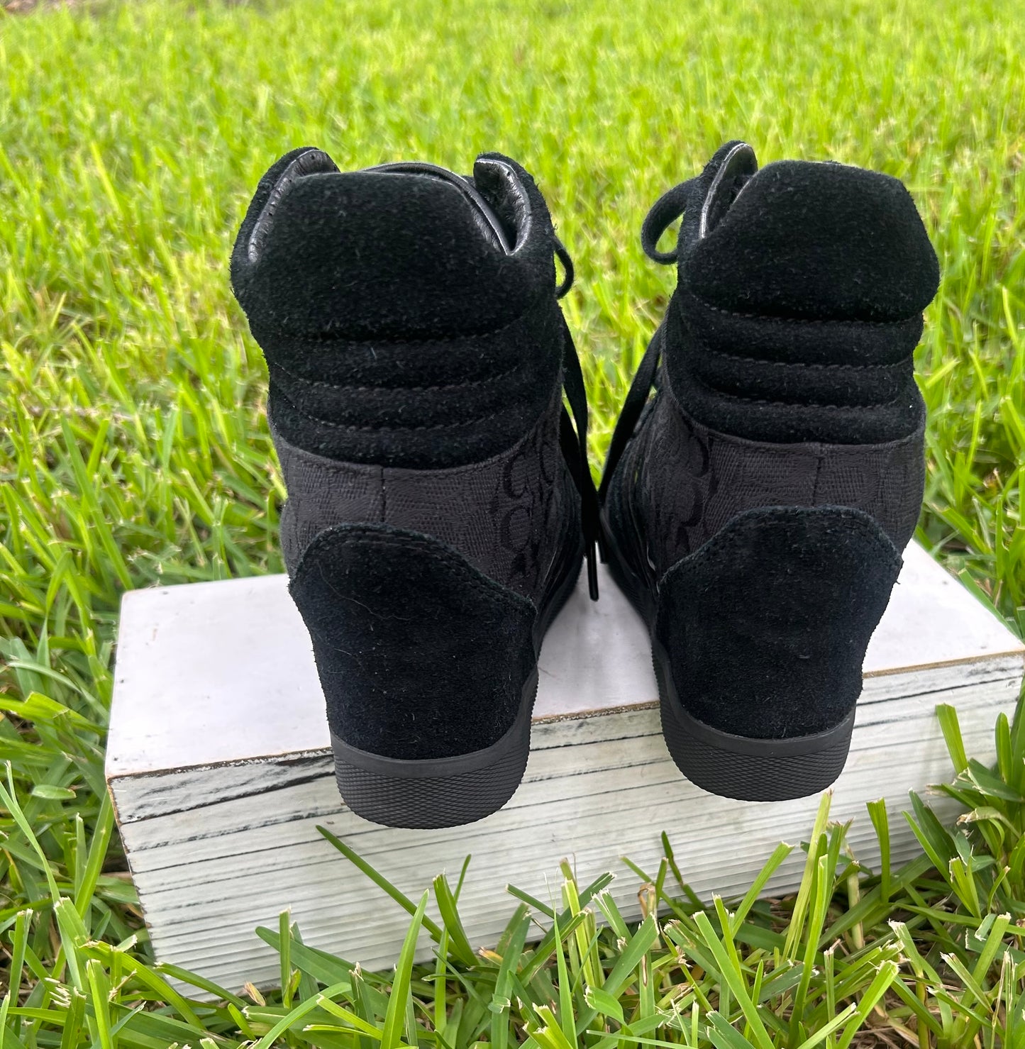 Coach Alara Black Heeled