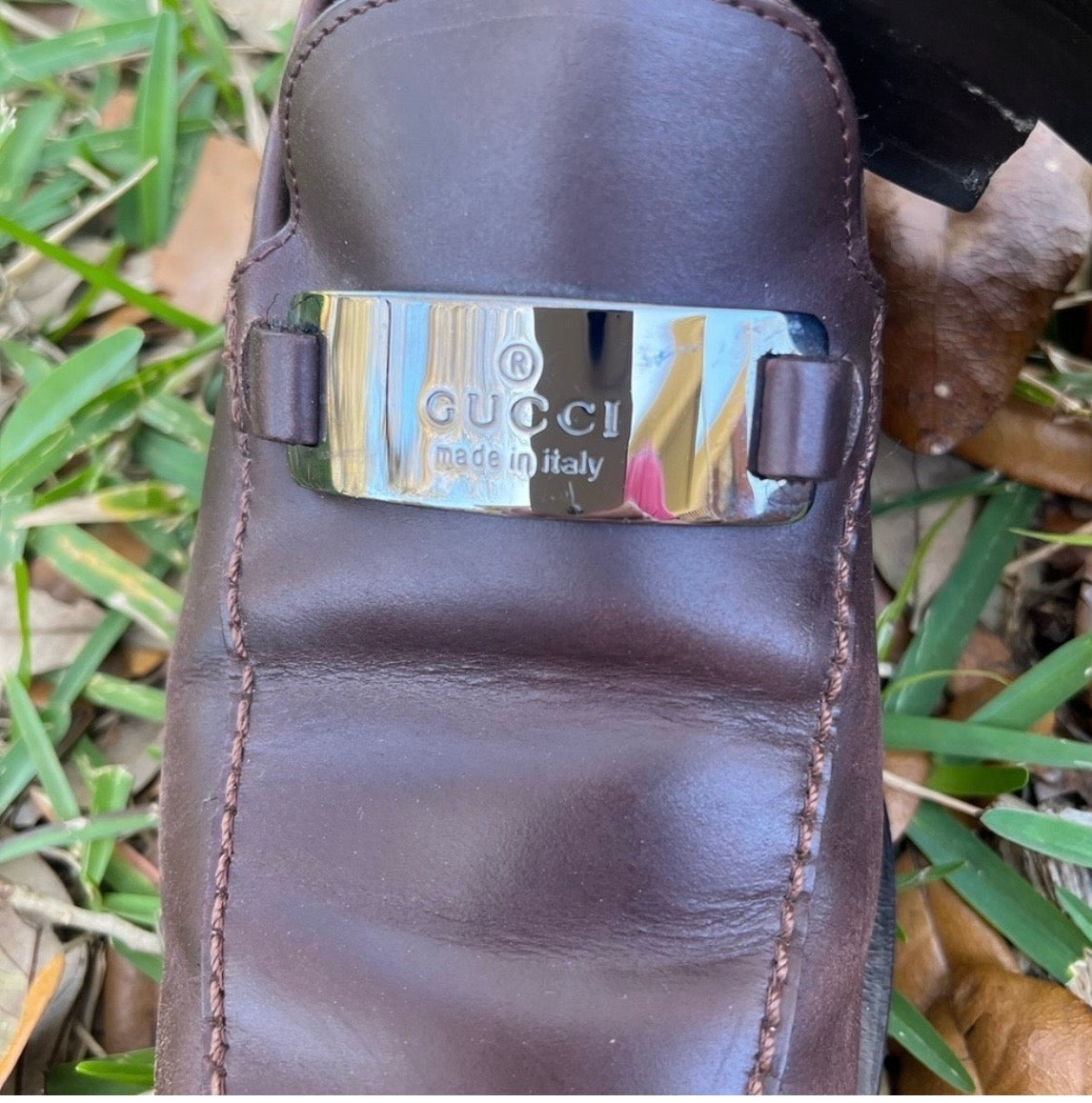 Gucci CC Leather Loafers