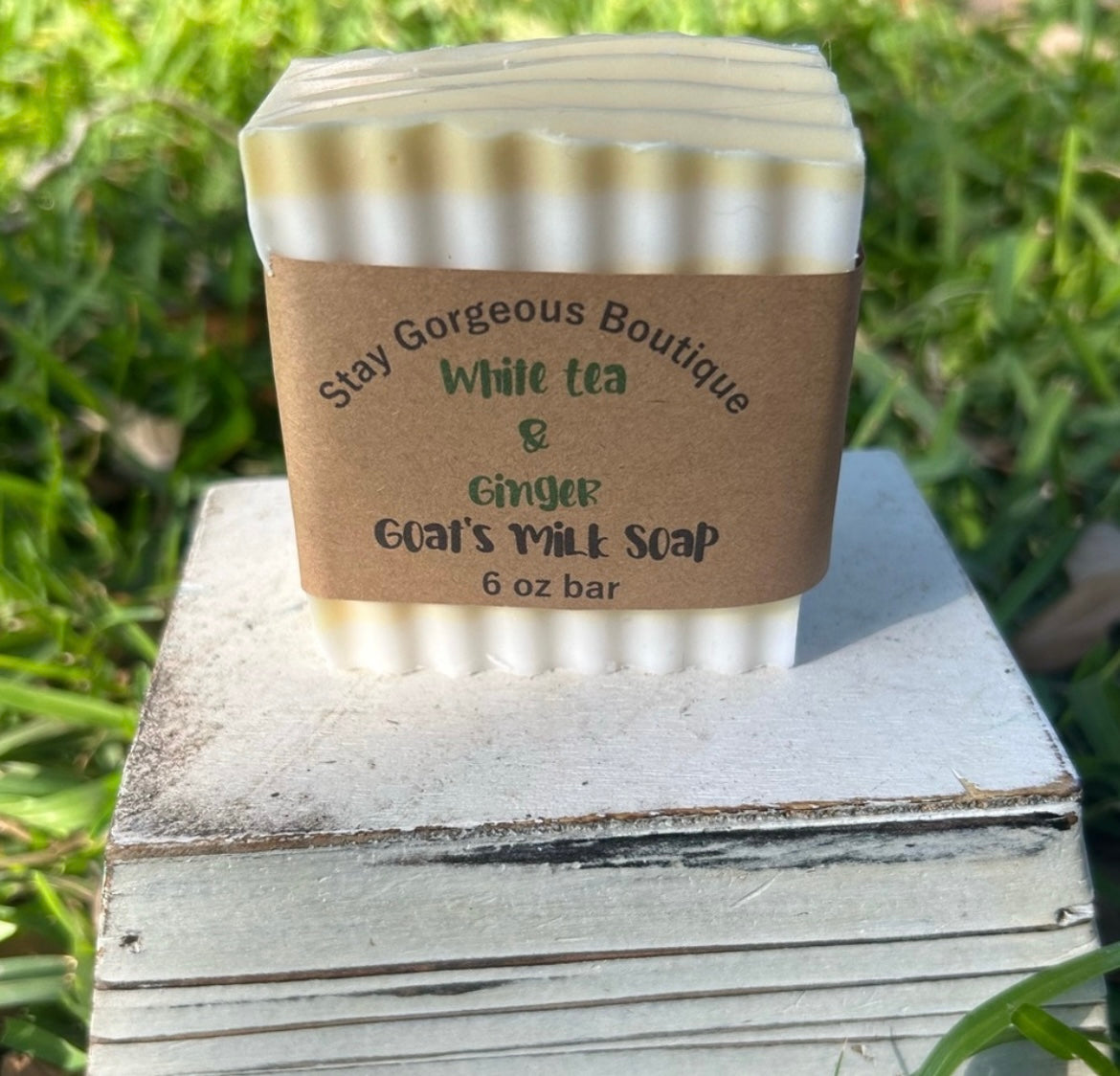 White Tea & Ginger Goat Milk Soap