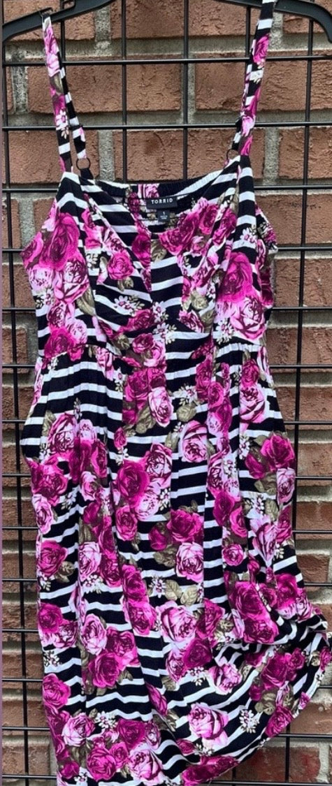 Torrid Floral Dress with Pockets