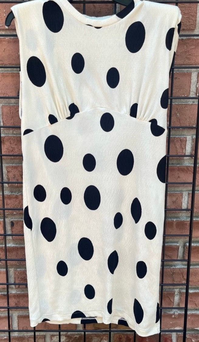 Zara Trafaluc Polka Dot Dress