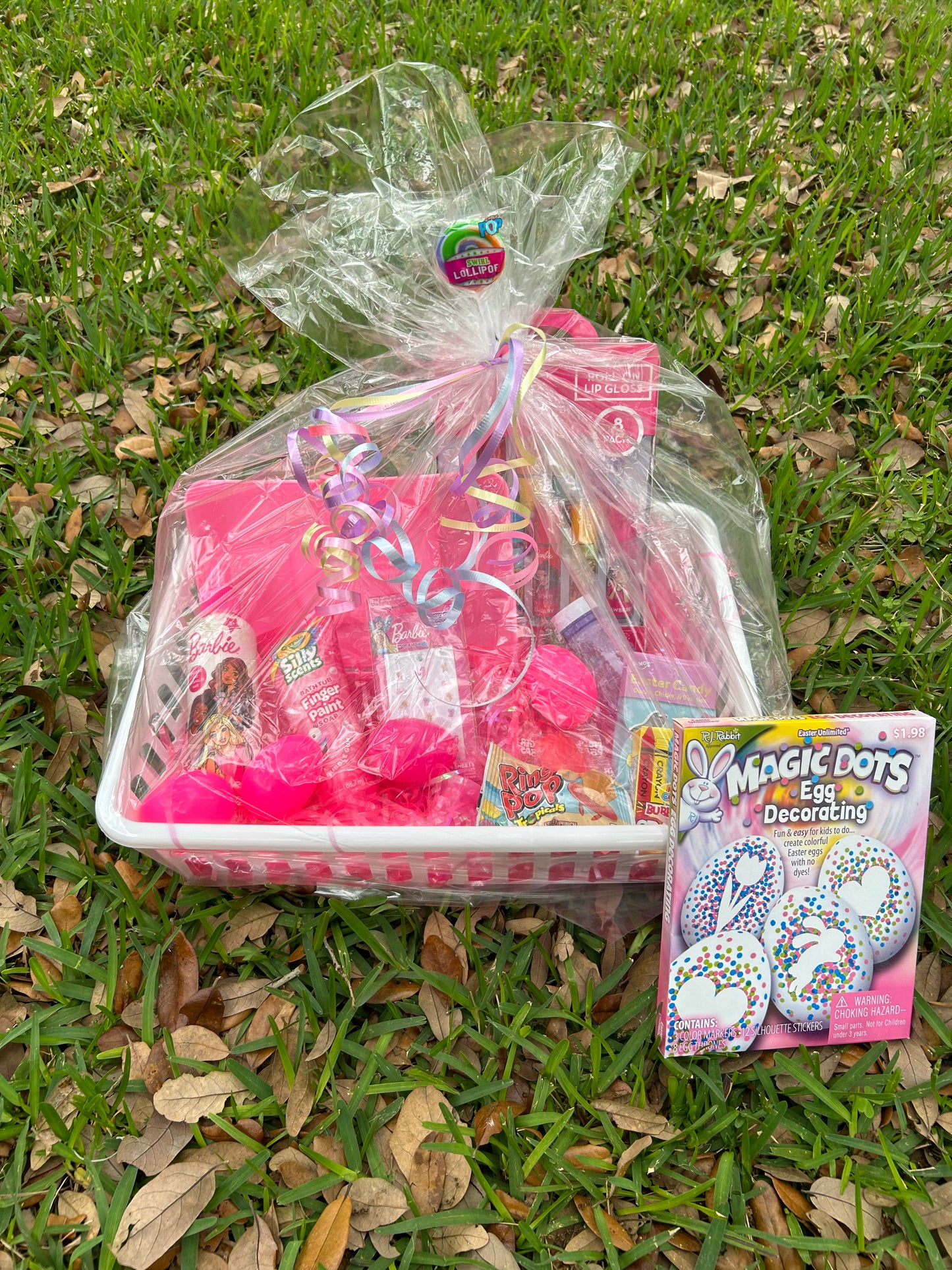 Barbie Easter Basket Includes Egg Dying Kit