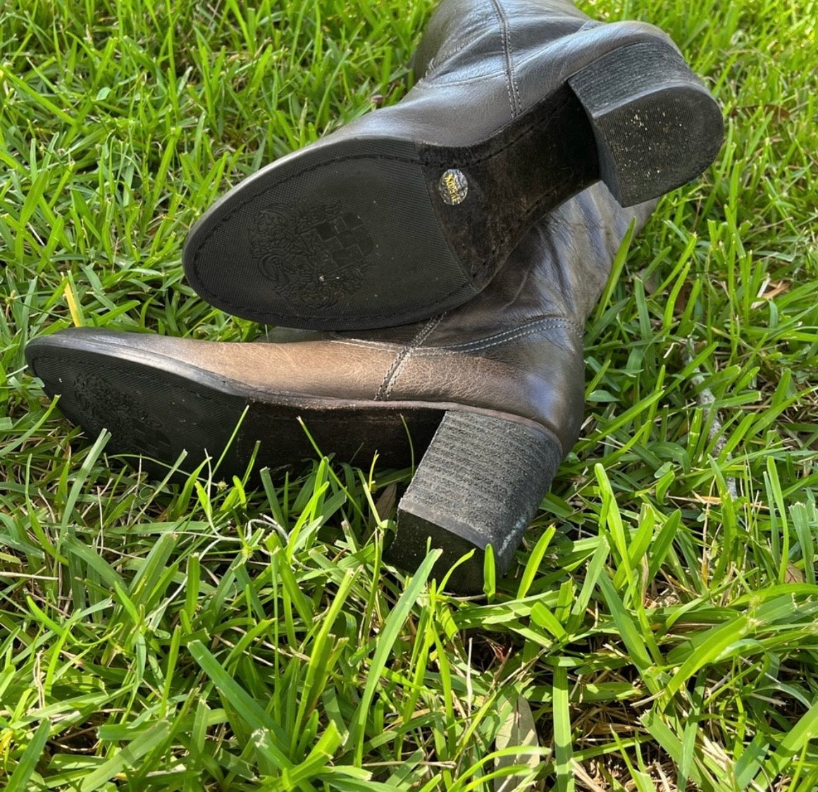 Vince Camuto Gray Tall Boots