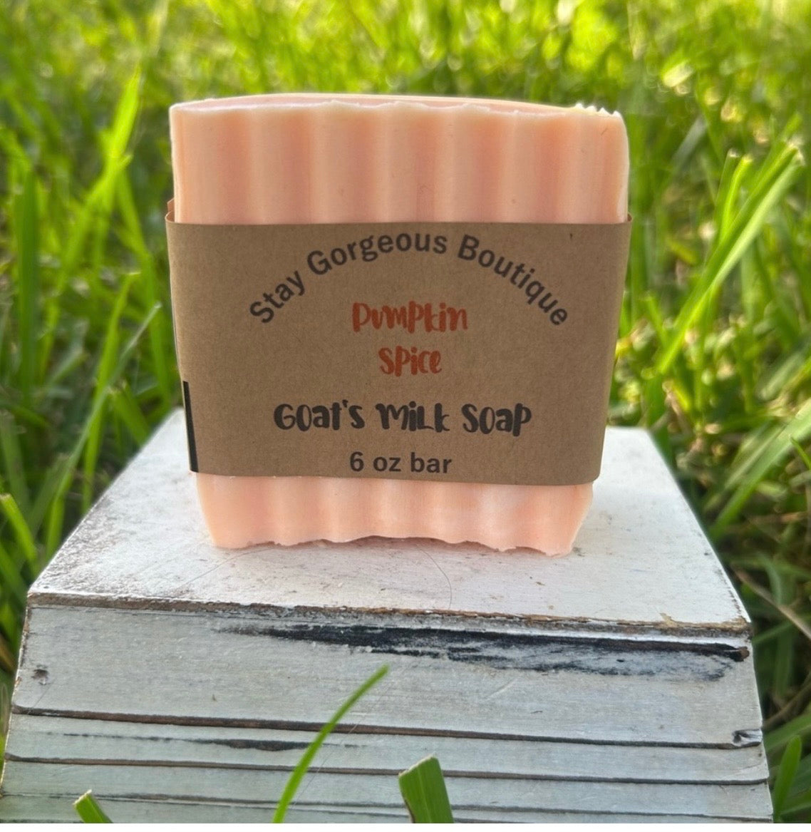 Pumpkin Spice Goat Milk Soap