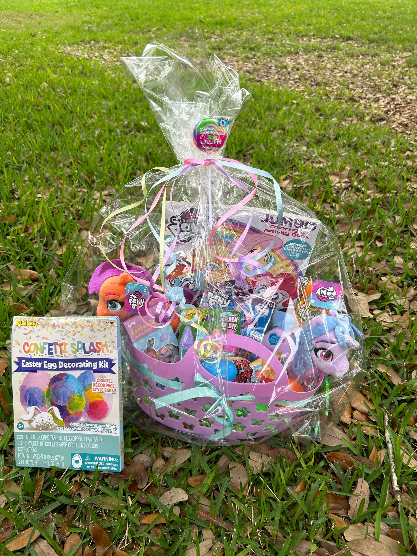 My Little Pony Easter Basket Includes Egg Dying Kit