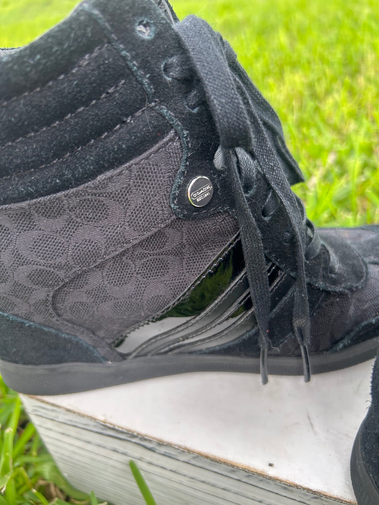 Coach Alara Black Heeled