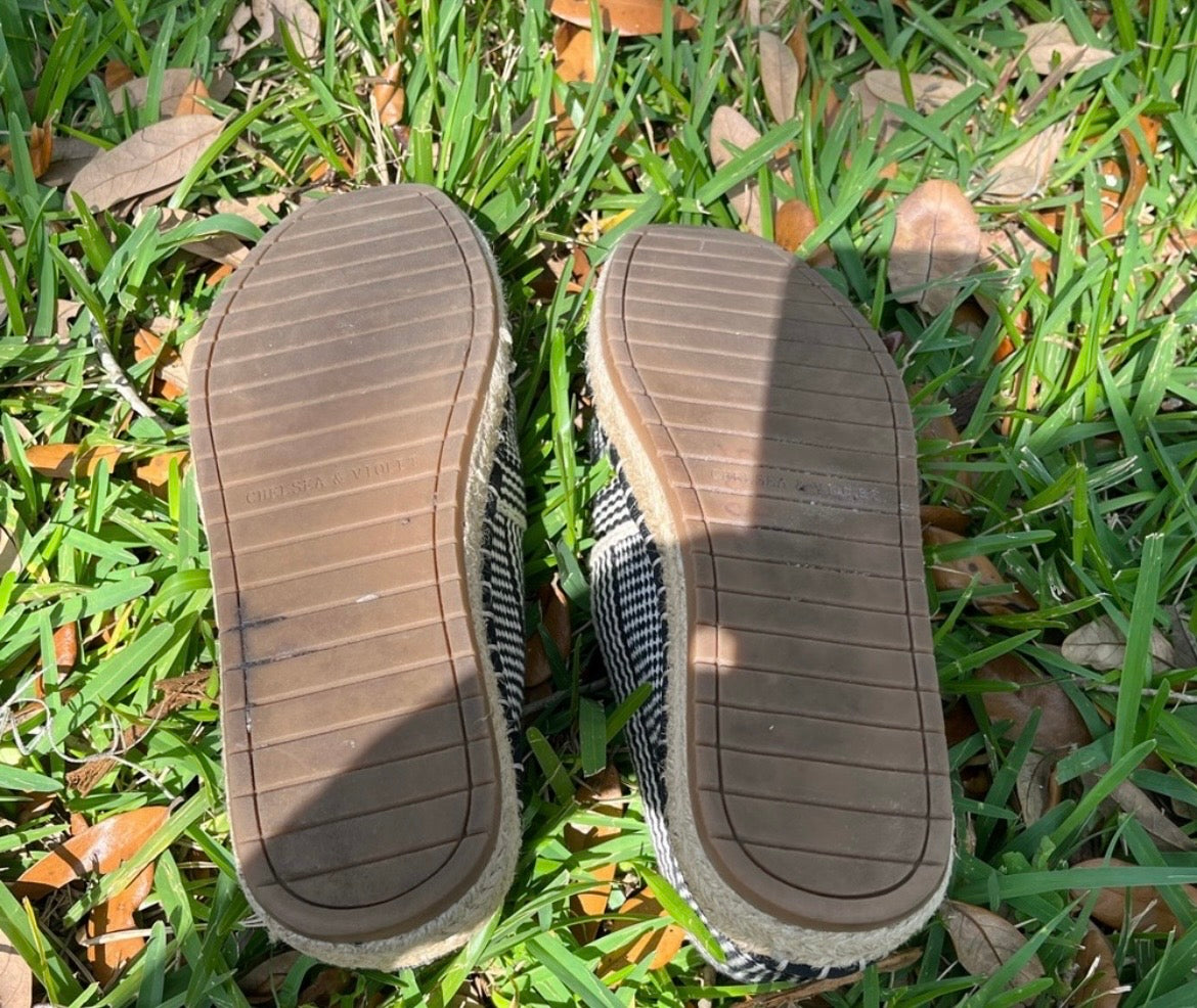 Chelsea and Violet Espadrille Flats