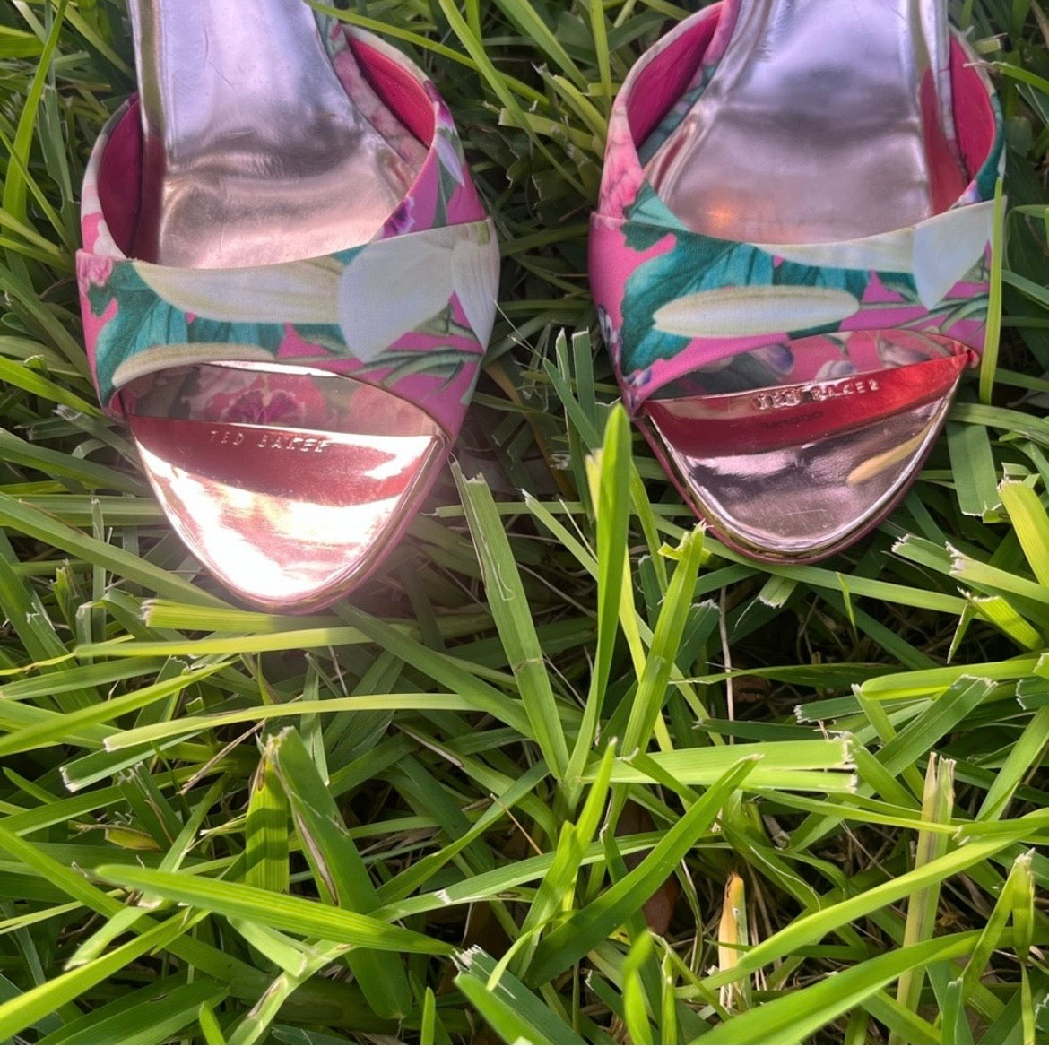 Ted Baker Floral Heels