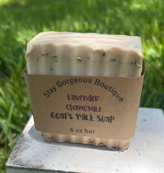 Lavender Chamomile Goat Milk Soap