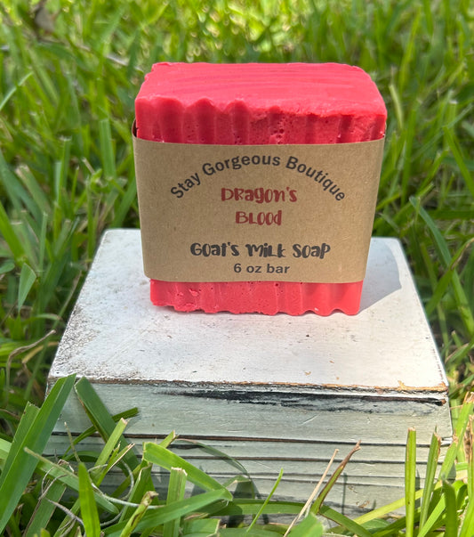 Dragon’s Blood Goat Milk Soap