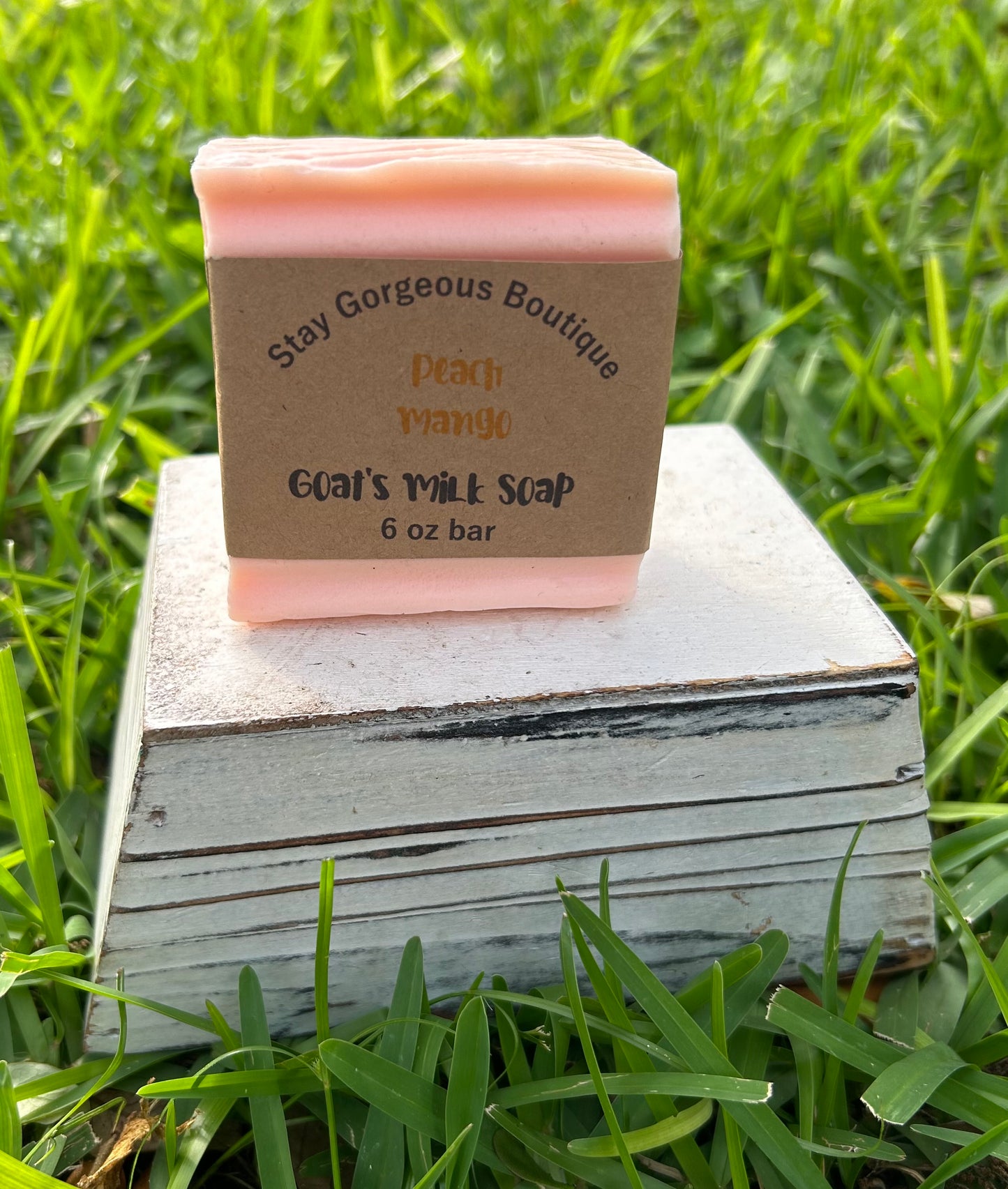 Peach-Mango Goat Milk Soap