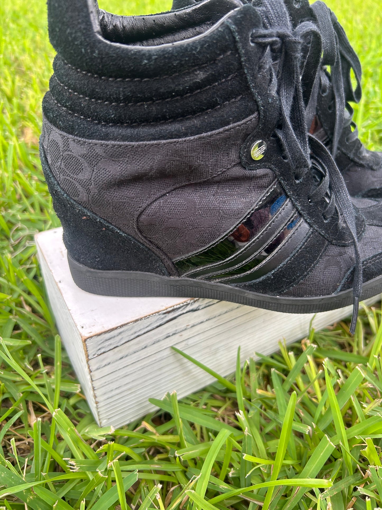 Coach Alara Black Heeled
