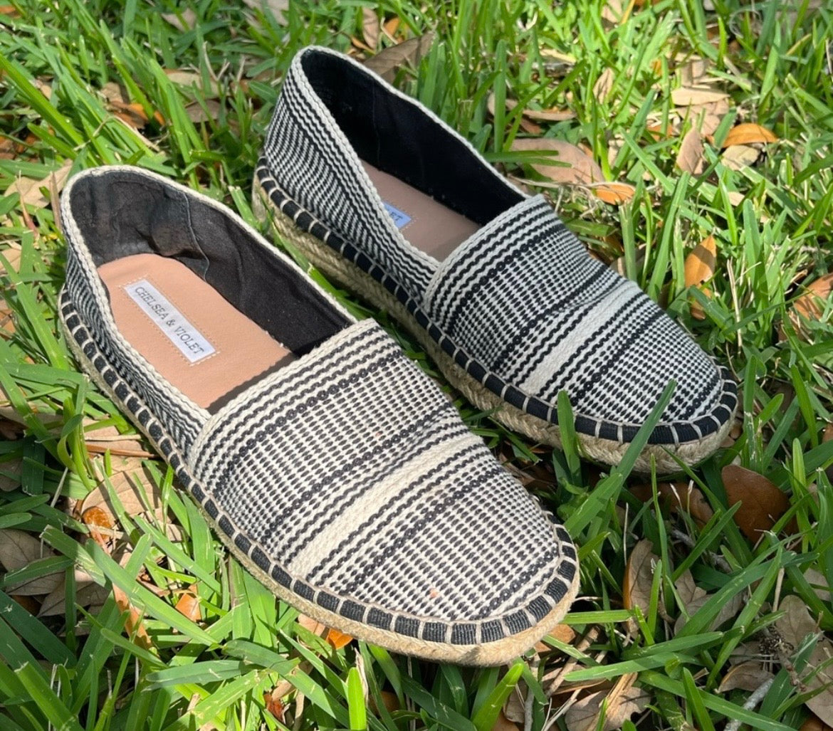 Chelsea and Violet Espadrille Flats