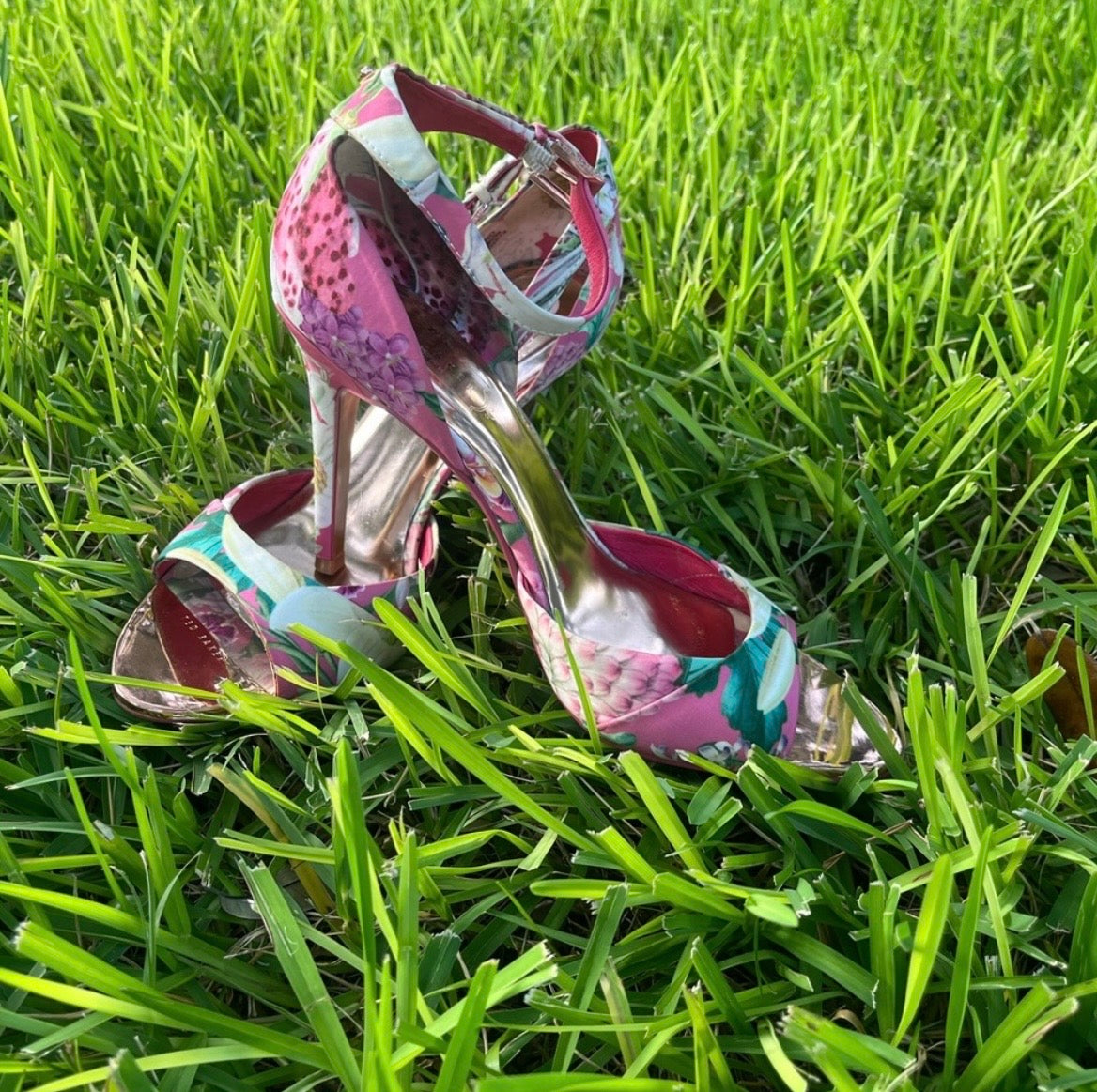 Ted Baker Floral Heels