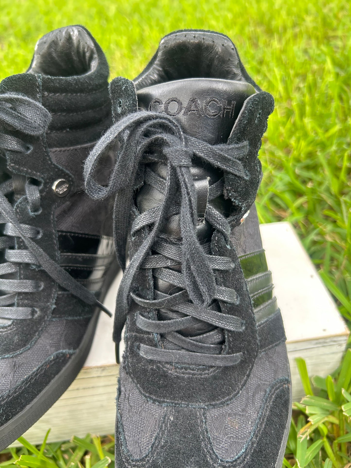 Coach Alara Black Heeled