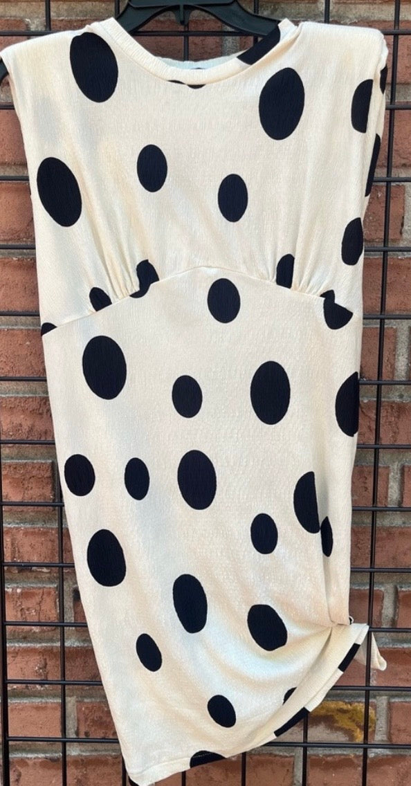 Zara Trafaluc Polka Dot Dress