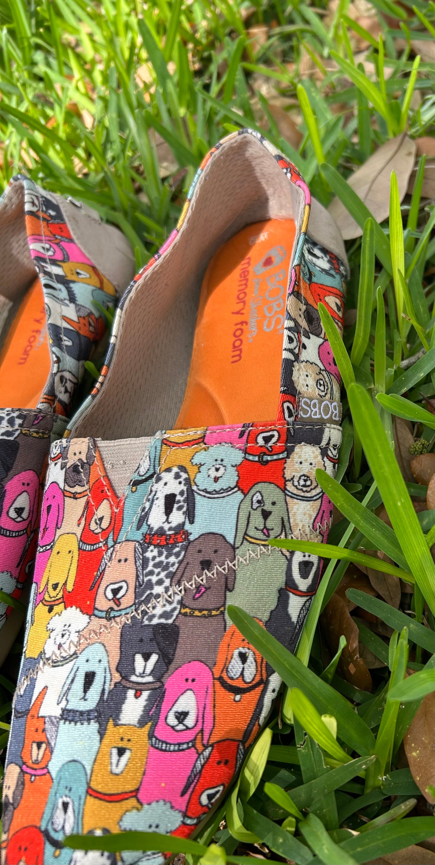 BOBS from Skechers Colorful Slip-On Shoes