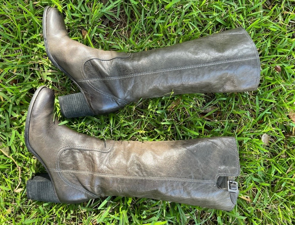 Vince Camuto Gray Tall Boots