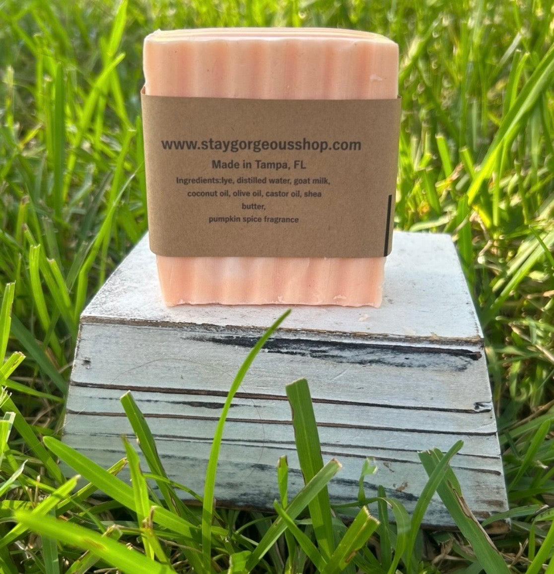 Pumpkin Spice Goat Milk Soap