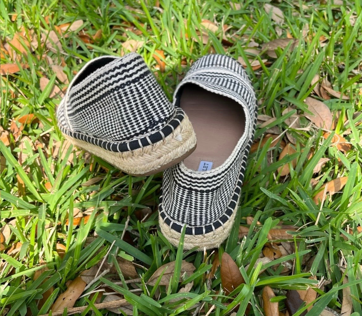 Chelsea and Violet Espadrille Flats