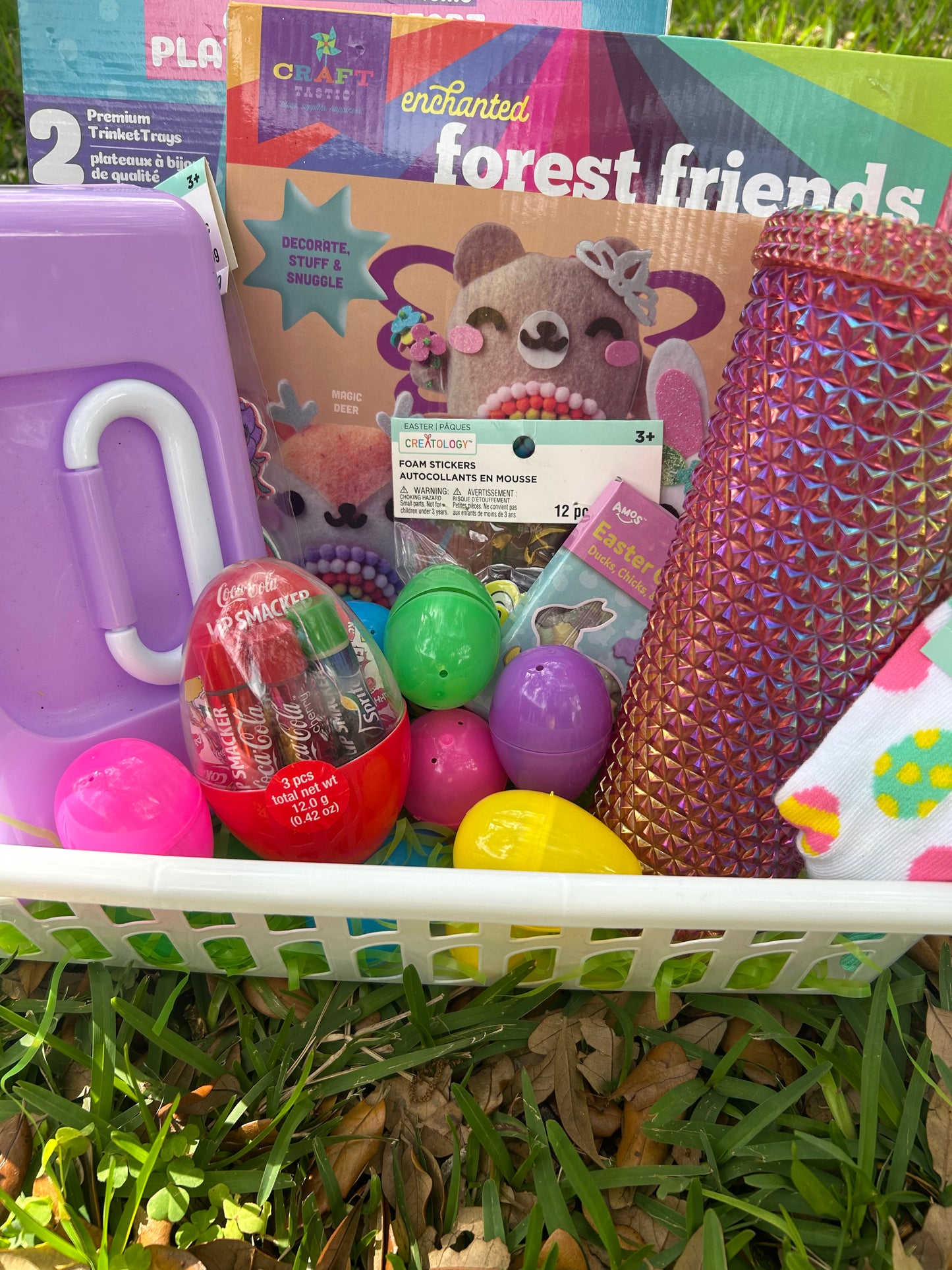 Craft Time Easter Basket Includes Egg Dying Kit