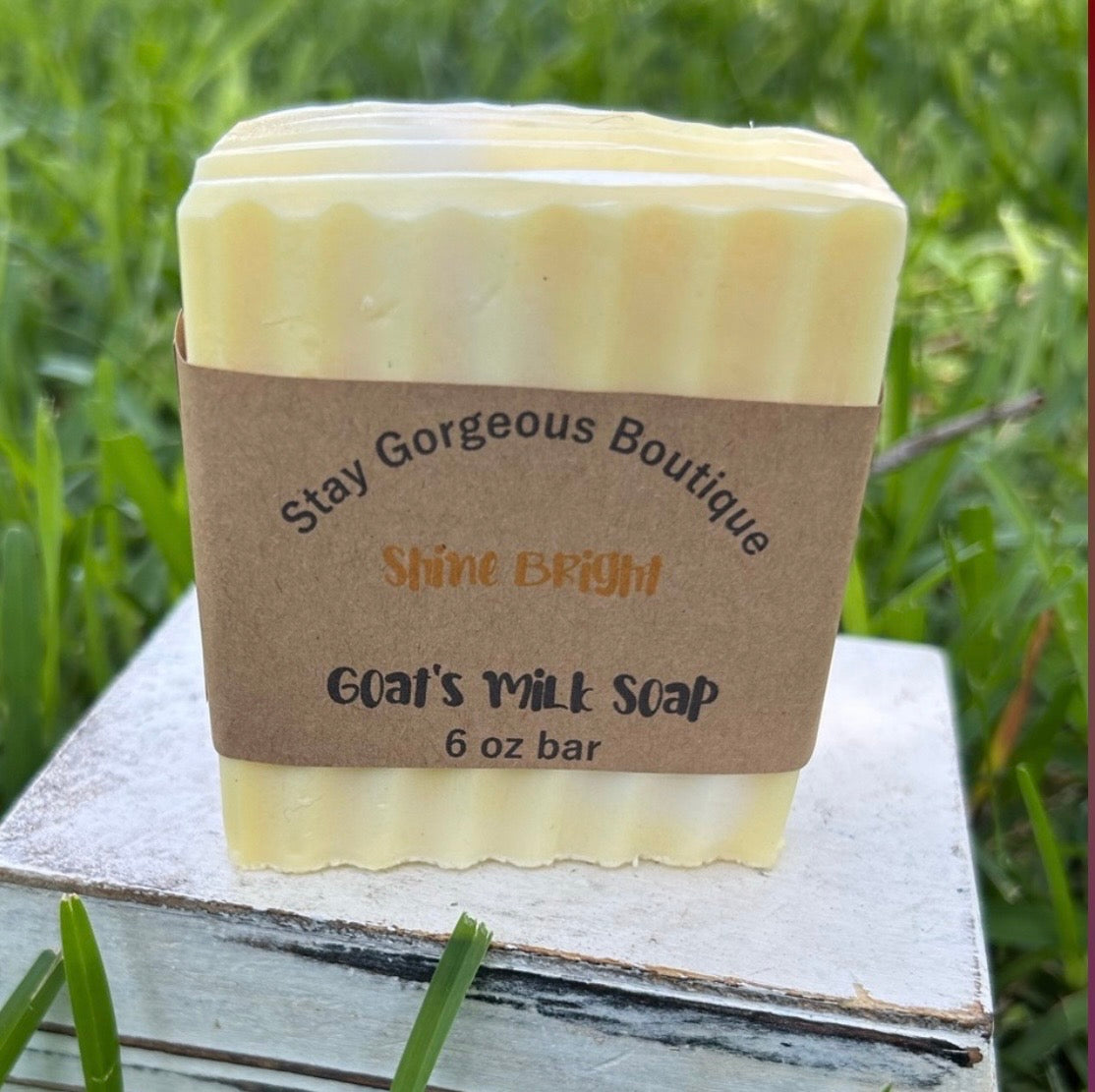 Shine Bright Goat Milk Soap