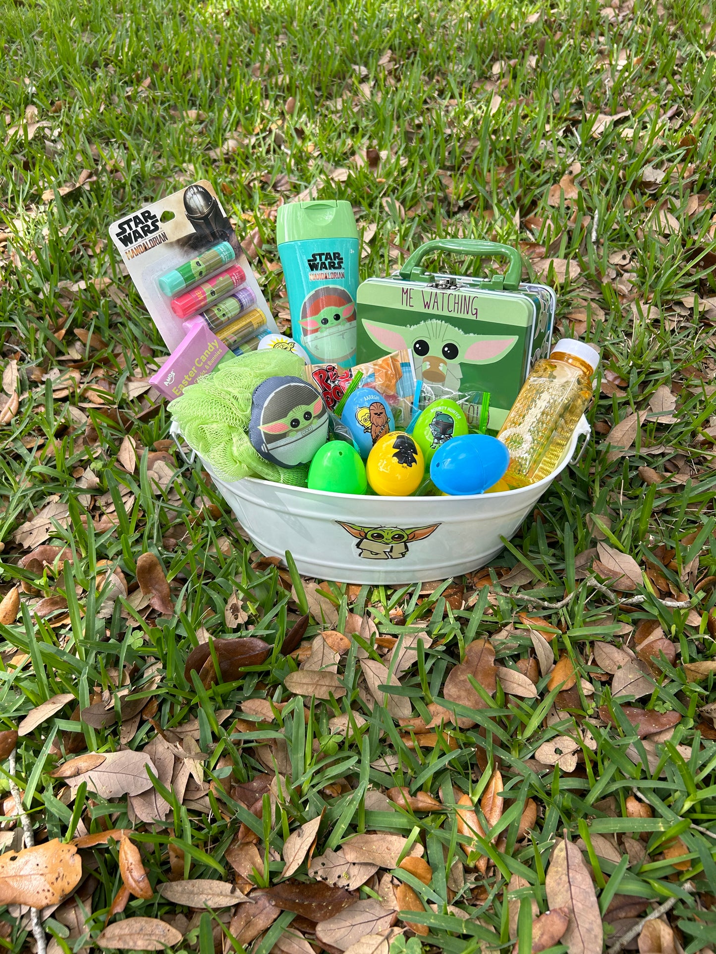 Star Wars / Baby Yoda Easter Basket Includes Egg Dying Kit