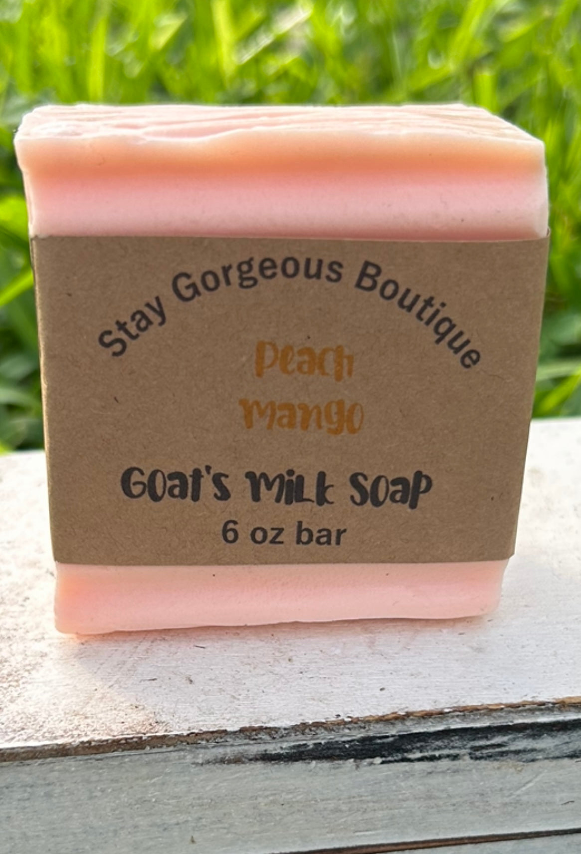 Peach-Mango Goat Milk Soap