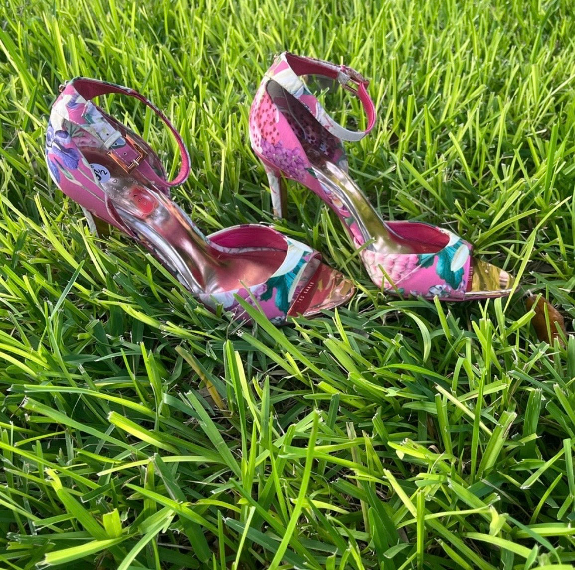 Ted Baker Floral Heels