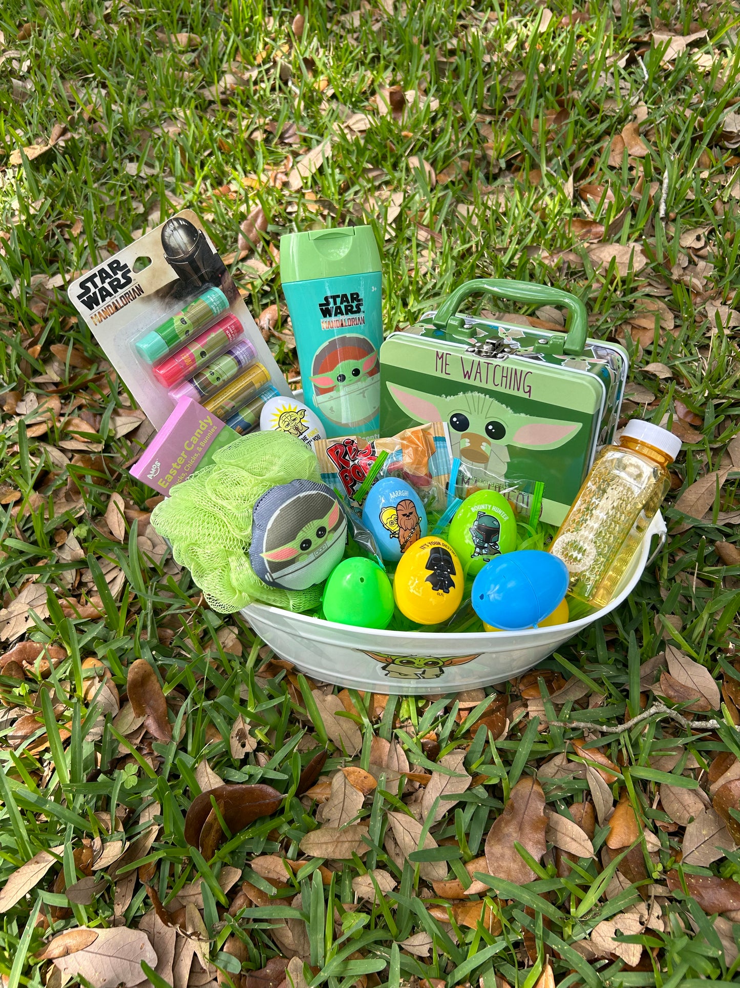 Star Wars / Baby Yoda Easter Basket Includes Egg Dying Kit