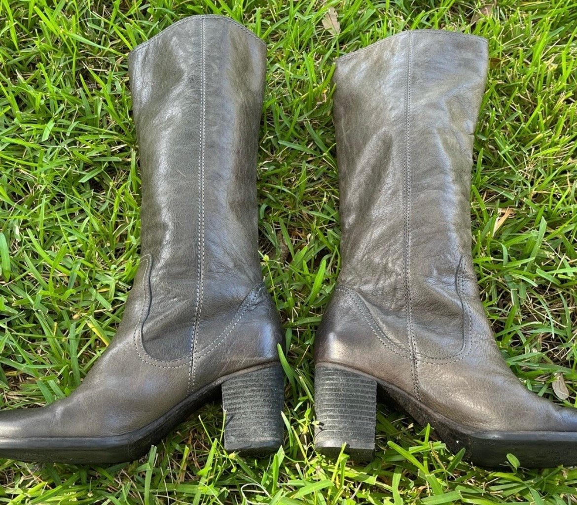 Vince Camuto Gray Tall Boots