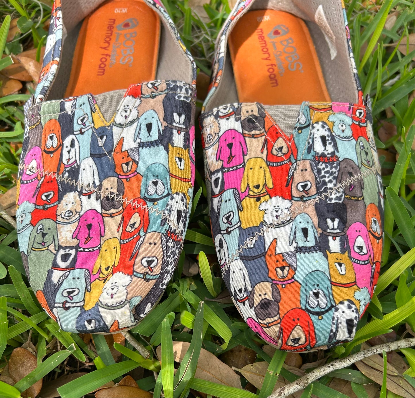 BOBS from Skechers Colorful Slip-On Shoes