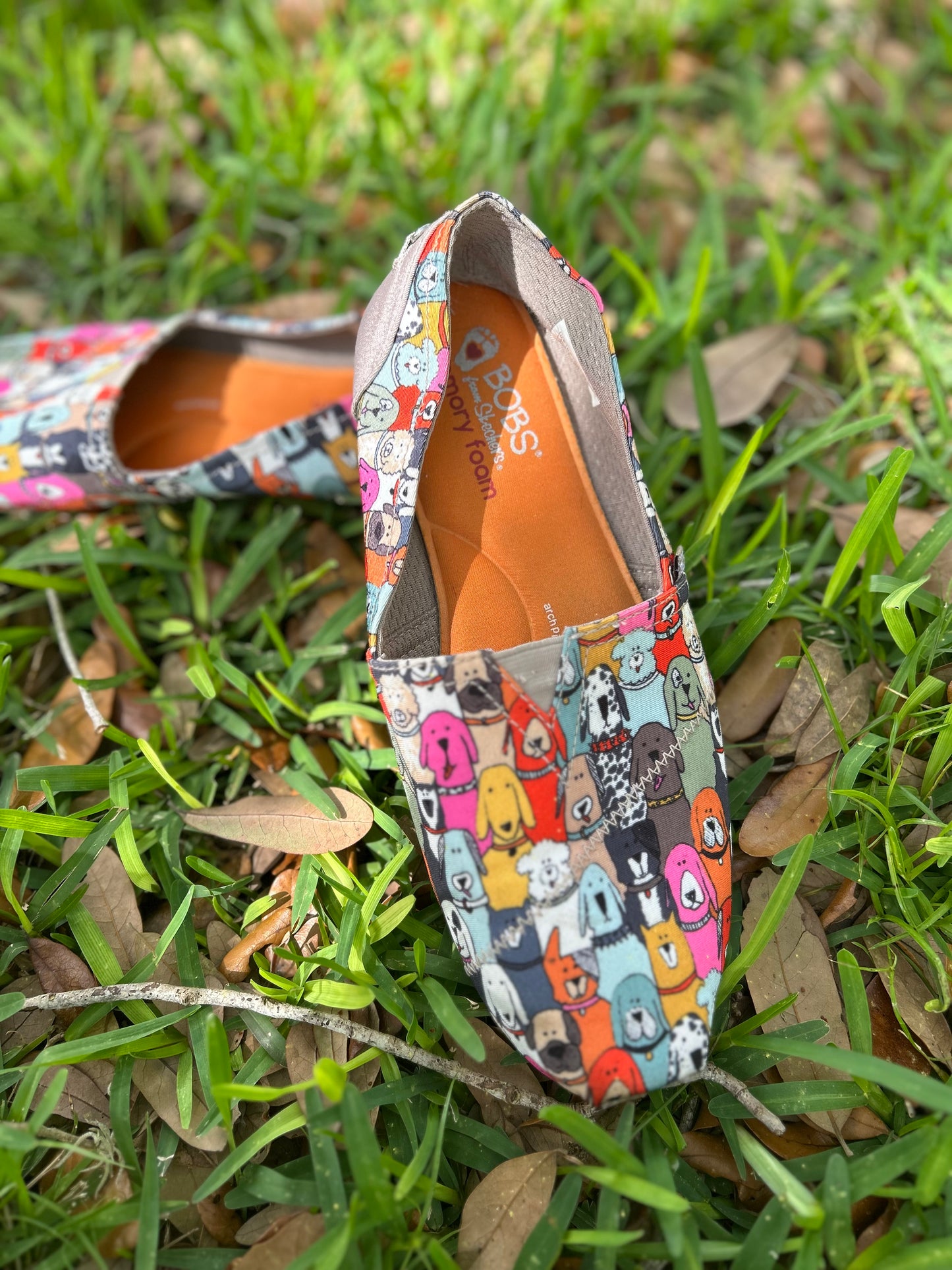BOBS from Skechers Colorful Slip-On Shoes