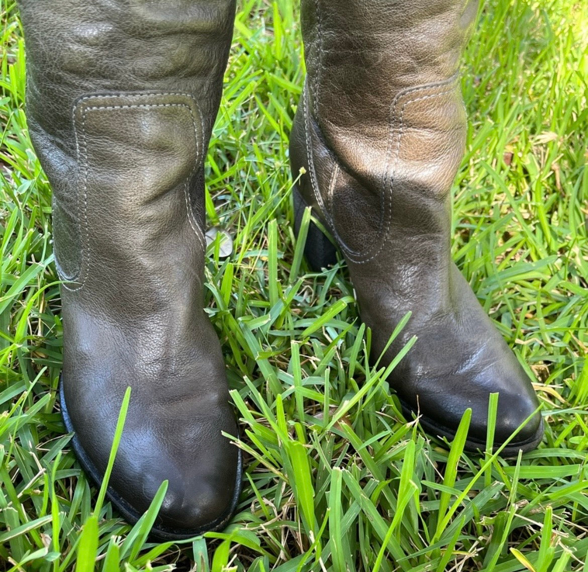 Vince Camuto Gray Tall Boots