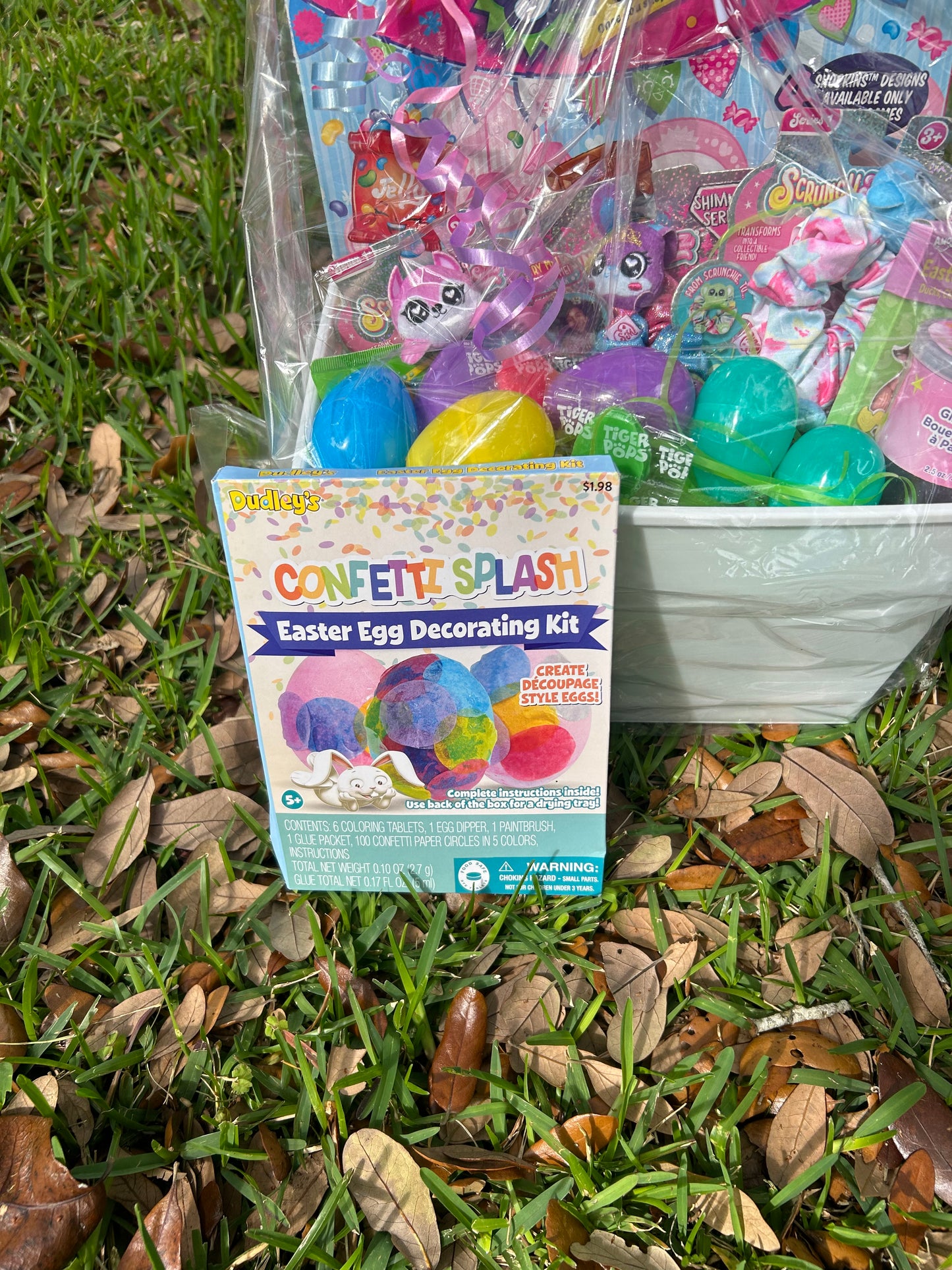 Shopkins Easter Basket Includes Egg Dying Kit