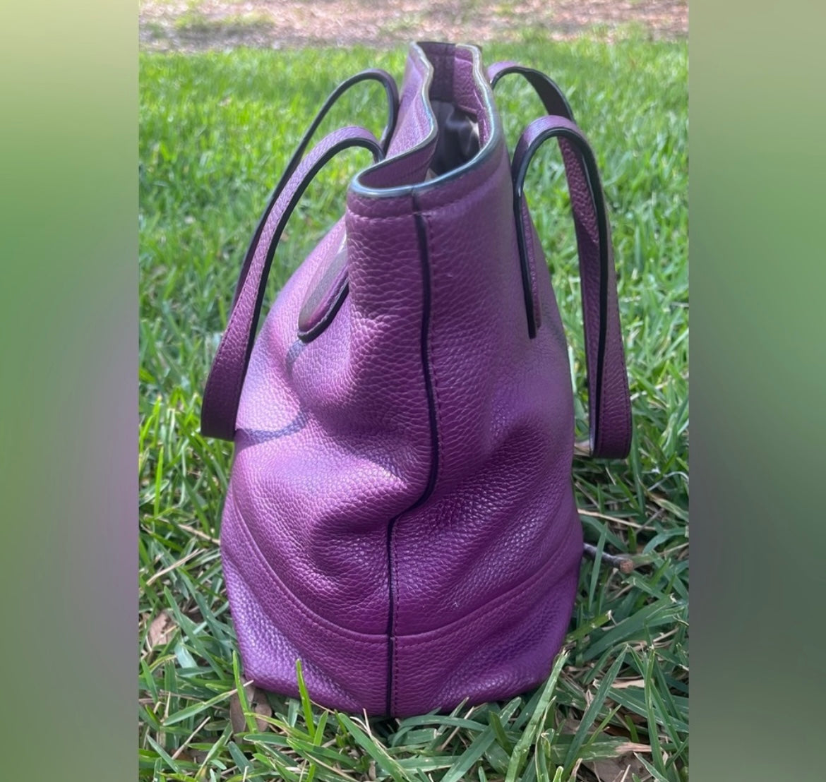 Purple Marc Jacobs New York Purse