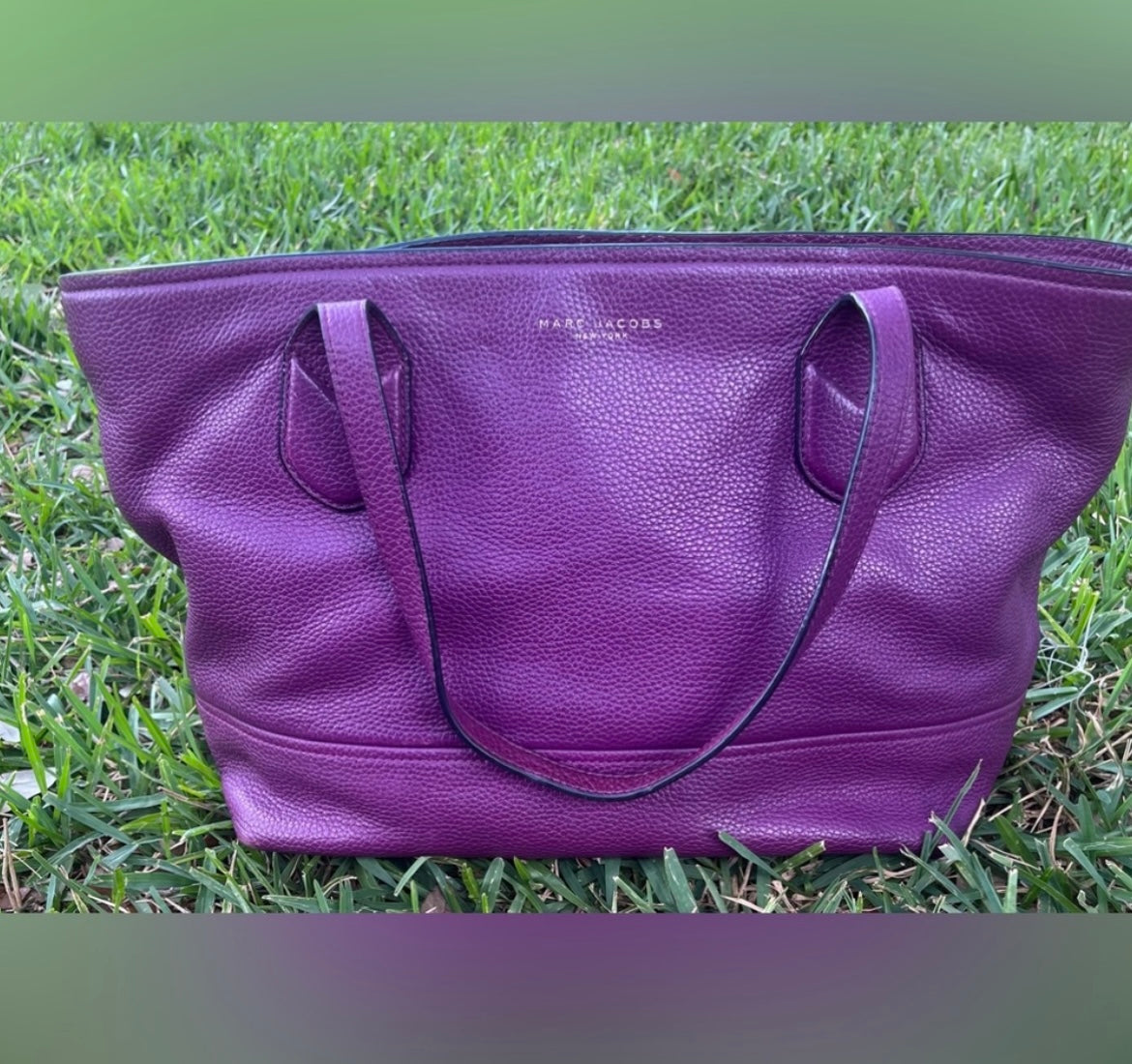 Purple Marc Jacobs New York Purse