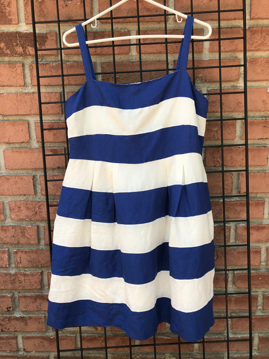 Blue and White Ann Taylor Dress