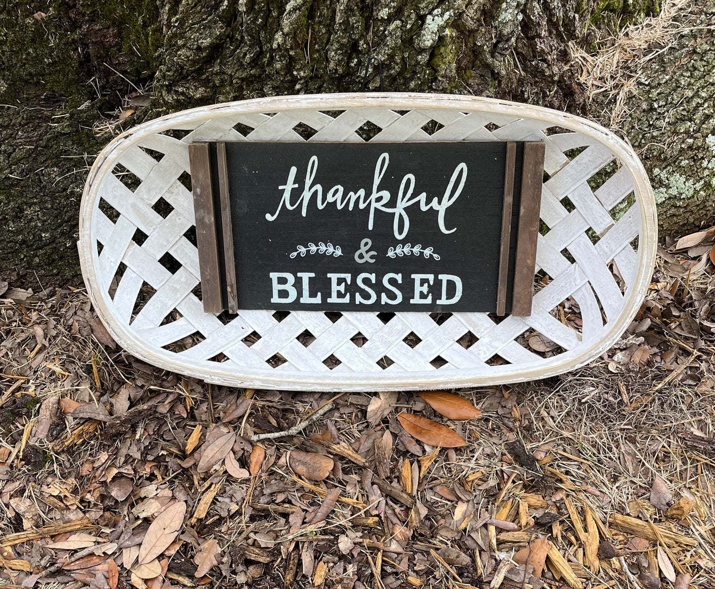 Thankful & Blessed Wall Decor