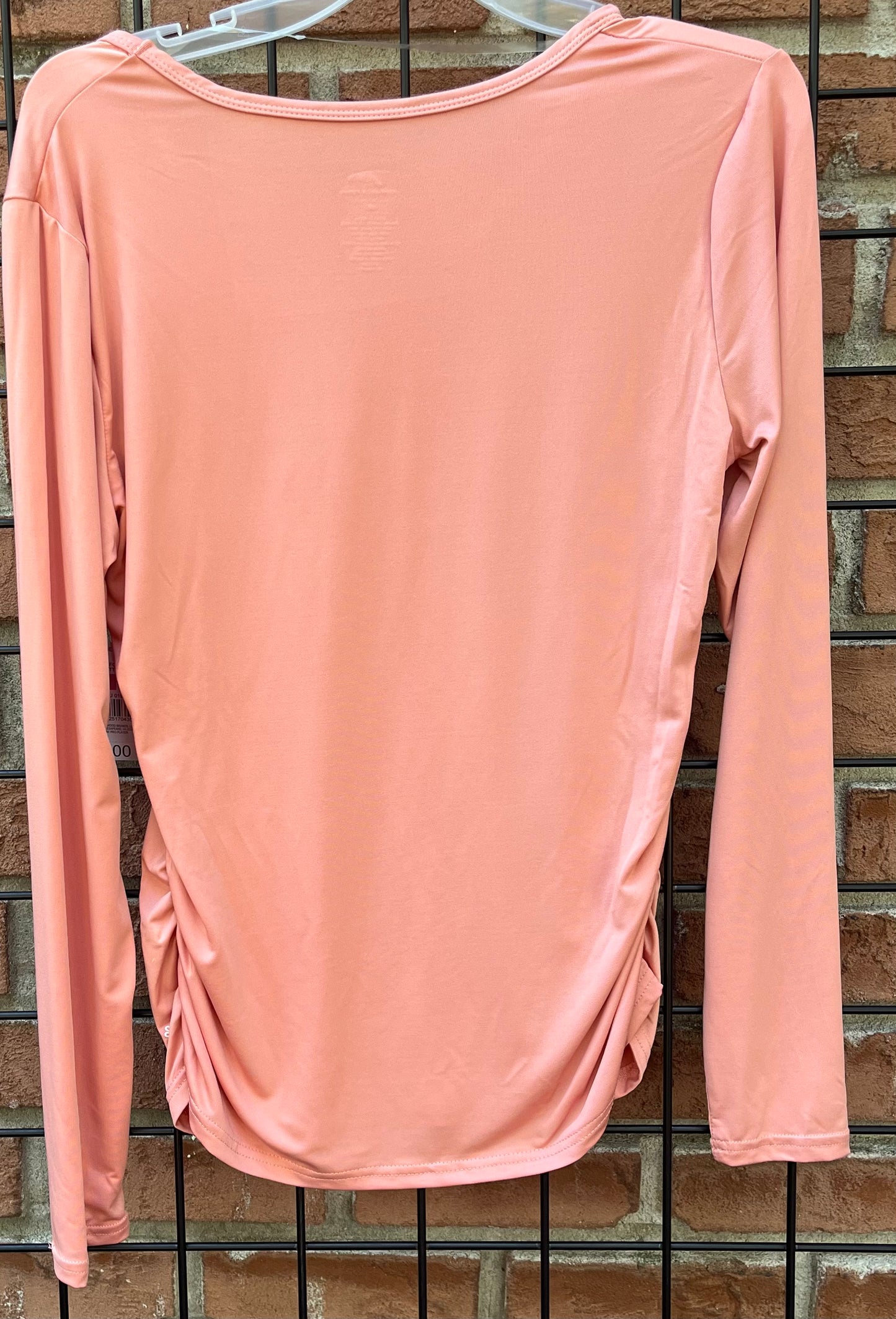 Long Sleeve Salmon Top