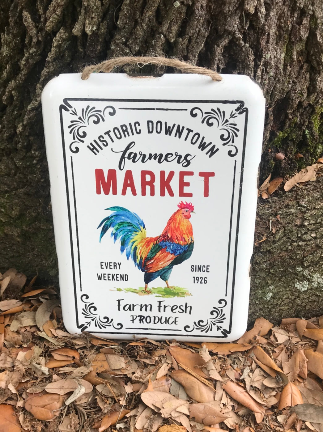 Farmer’s Market Metal Sign