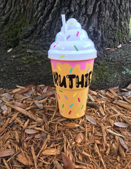 Personalized Ice Cream Cup